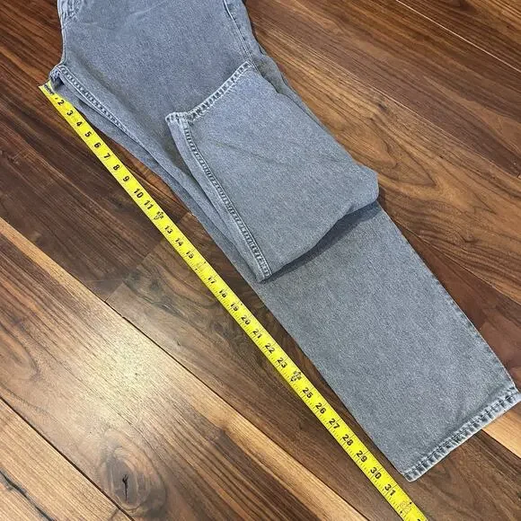 H&M Relaxed Fit Coupe Décontractée Jeans Size 36/32 - Picture 10 of 11